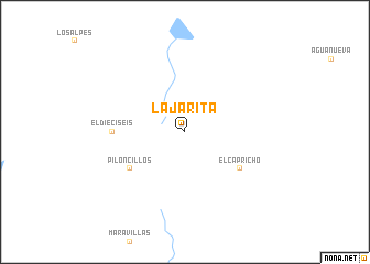 map of La Jarita