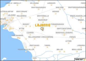 map of La Jarrie