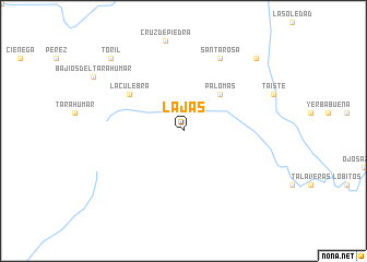 map of Lajas