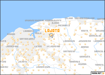 map of La Jata