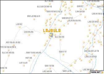 map of La Jaula