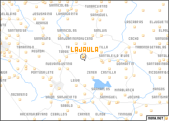 map of La Jaula