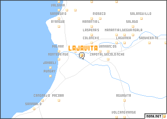 map of La Javita