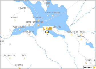 map of Laja