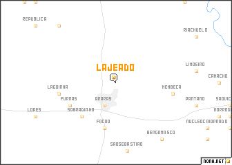 map of Lajeado