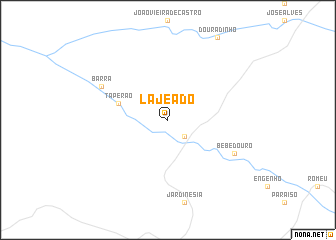 map of Lajeado