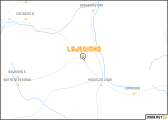 map of Lajedinho