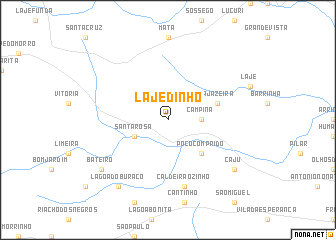 map of Lajedinho