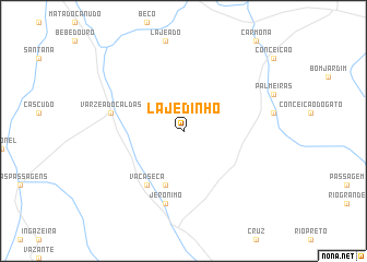 map of Lajedinho