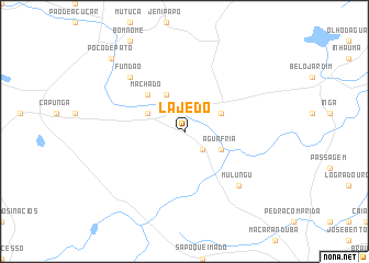 map of Lajedo