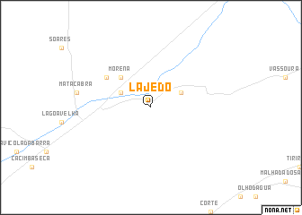 map of Lajedo