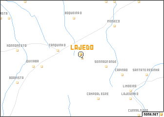 map of Lajedo