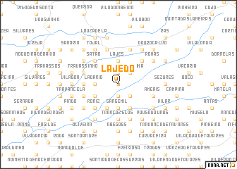 map of Lajedo