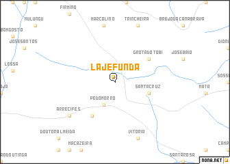 map of Laje Funda