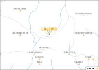 map of Lajeiro