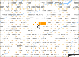 map of Lajeosa