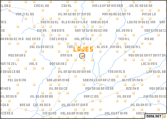 map of Lajes