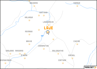 map of Laje