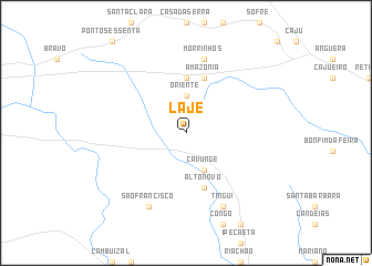 map of Laje