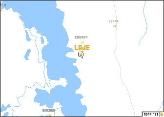 map of Laje