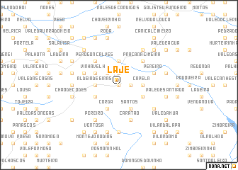 map of Laje