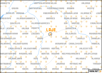 map of Laje