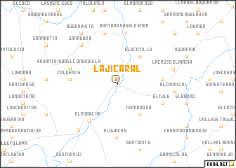 map of La Jicaral