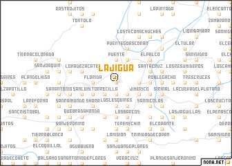 map of La Jigua