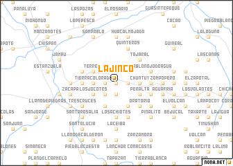 map of Lajincó