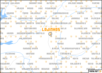 map of Lajinhas