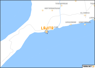 map of Lajita