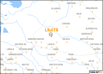 map of Lajita