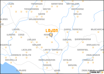 map of Lajón