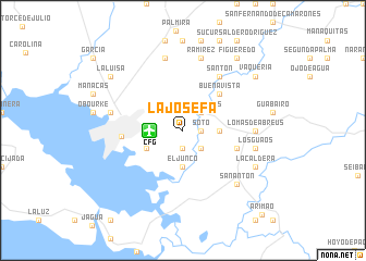 map of La Josefa