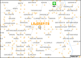 map of La Josefita