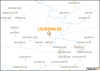 map of Lajoshalom