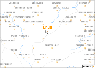 map of Lajo