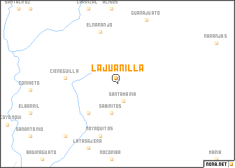 map of La Juanilla