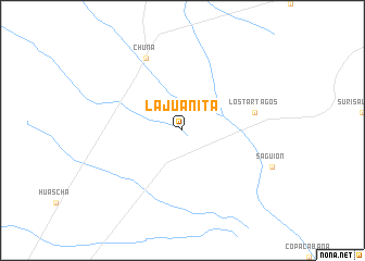 map of La Juanita