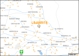 map of La Juanita