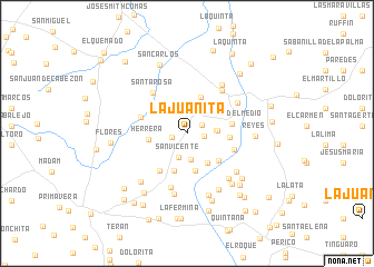 map of La Juanita