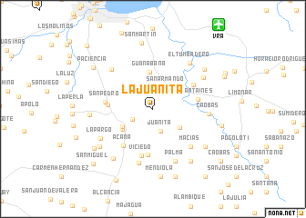 map of La Juanita