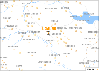 map of La Juba