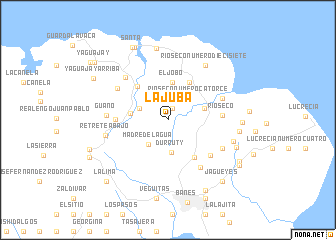 map of La Juba