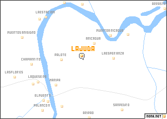 map of La Juda