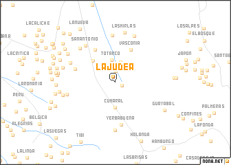 map of La Judea