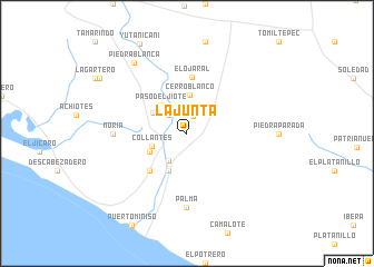 map of La Junta