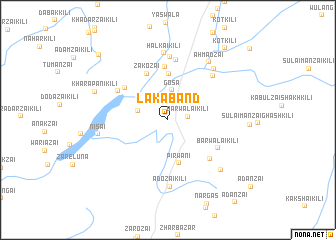 map of Lakaband