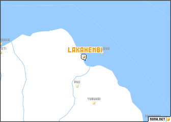 map of Lakahembi