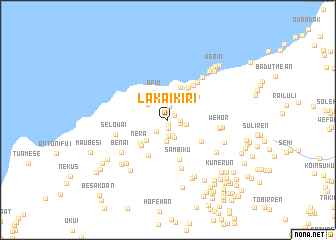 map of Lakaikiri